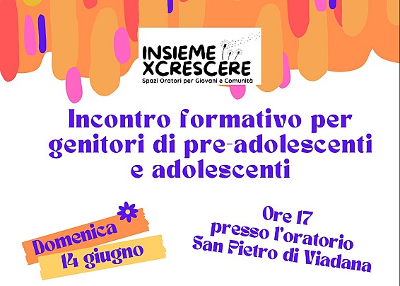 PROGETTO "INSIEME PER CRESCERE": UN PERCORSO FORMATIVO DEDICATO AI GENITORI PER RAFFORZARE LA COMUNITÀ EDUCANTE
