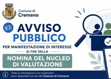 Nomina del nucleo di valutazione per il triennio 2026/2028