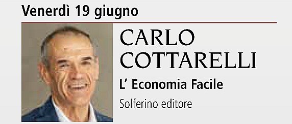 PAROLE D'AUTORE - Carlo Cottarelli