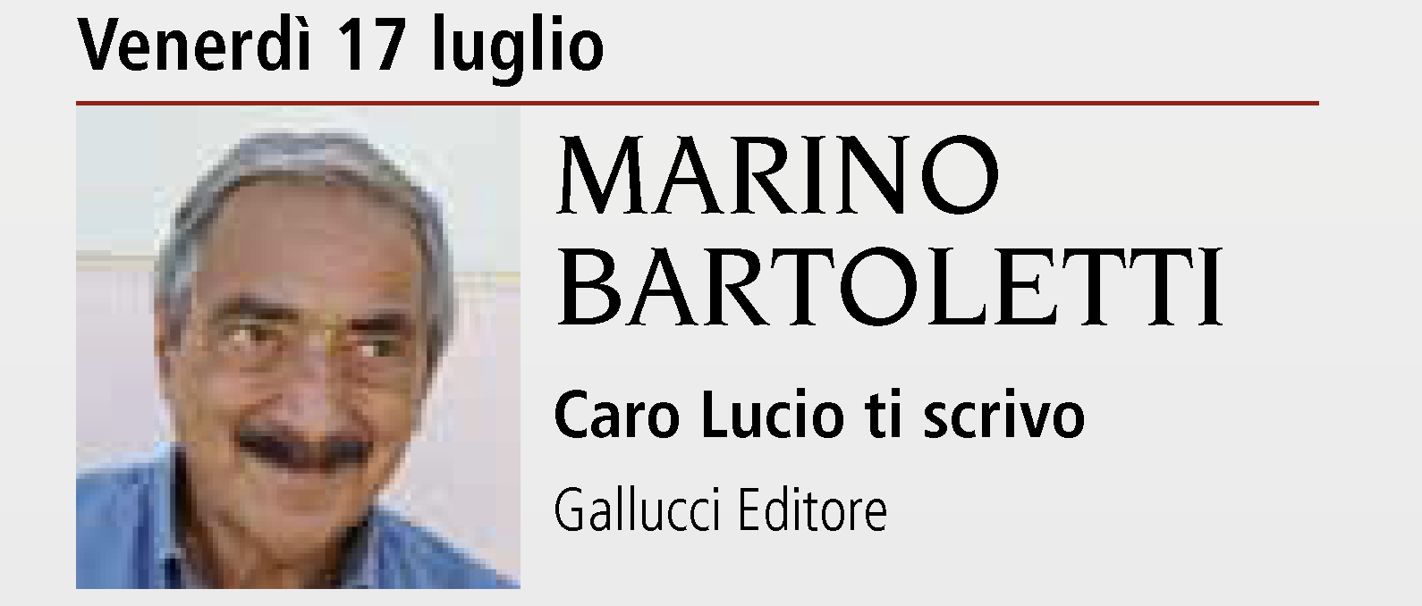 Parole d'Autore - Marino Bartoletti