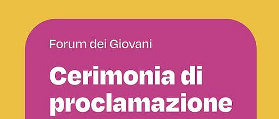 Cerimonia di proclamazione delle elette e degli eletti  - Forum dei Giovani