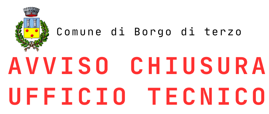 Chiusura Ufficio Tecnico