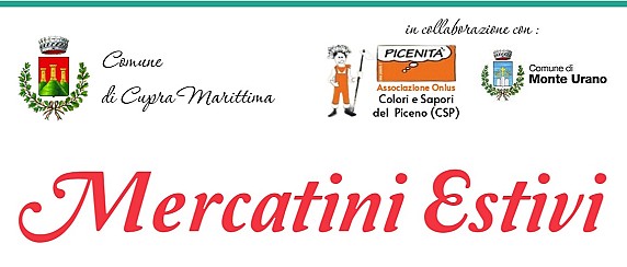 MERCATINI ESTIVI