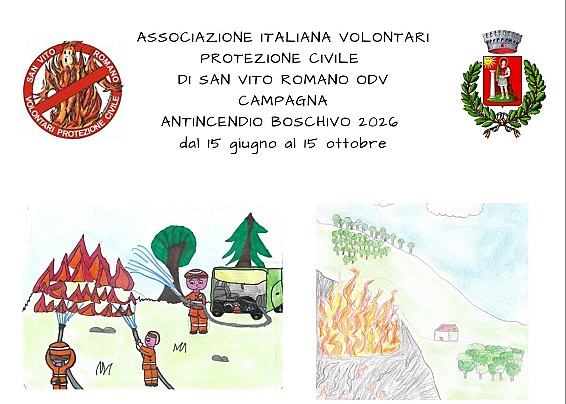 Campagna antincendio boschivo 2026: dal 15 giugno al 15 ottobre.