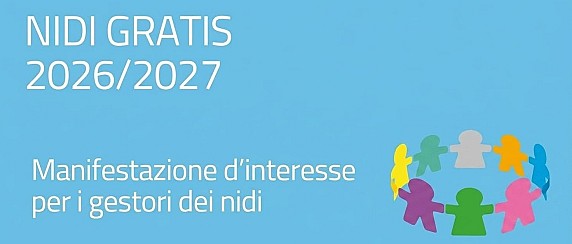 Manifestazione di interesse rivolta ai servizi per la prima infanzia privati per il convenzionamento nell’ambito della misura “Nidi Gratis Plus 2026/2027”