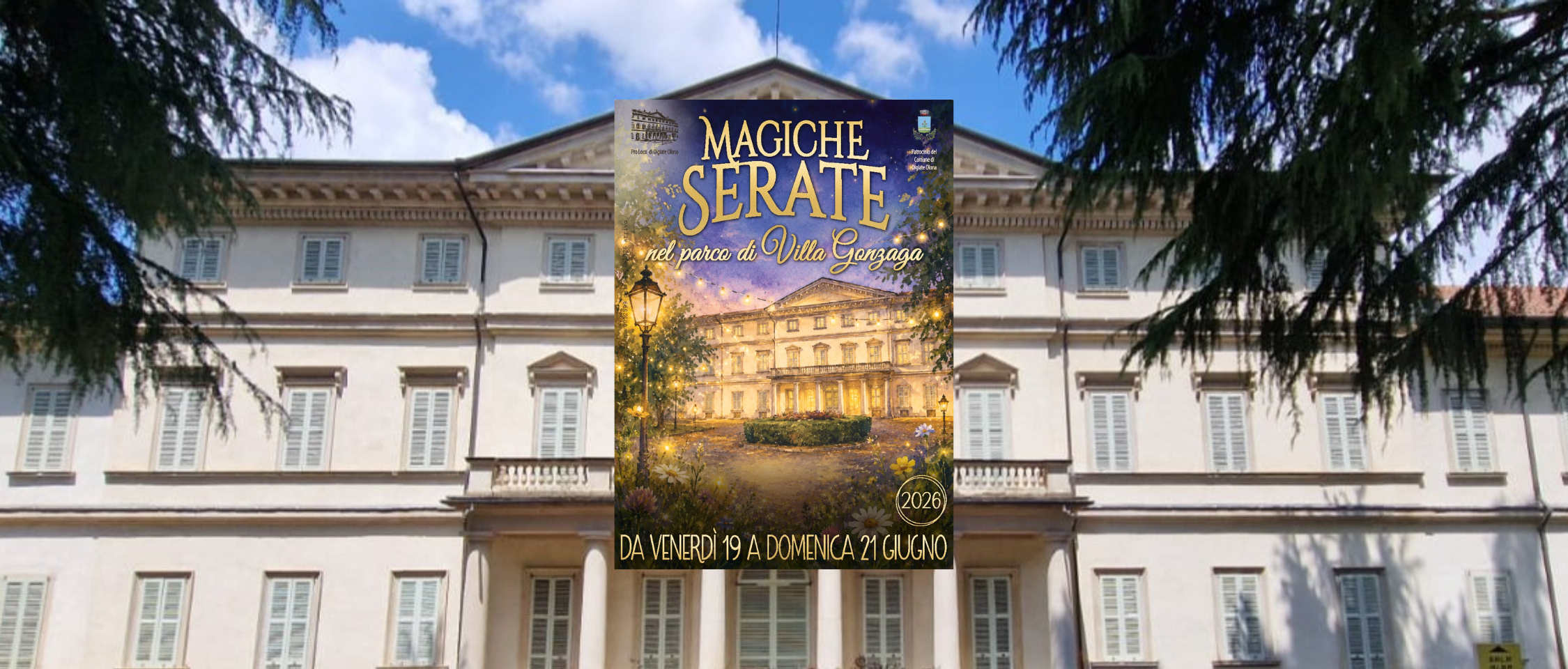 Magiche Serate nel Parco di Villa Gonzaga - Dal 19 al 21 giugno 2026