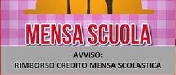 Servizio di ristorazione scolastica - gestione eventuali crediti al termine dell'a.s. 2025/26