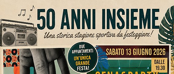 Sabato 13 giugno in Piazza Umberto I una serata di festa per la comunità