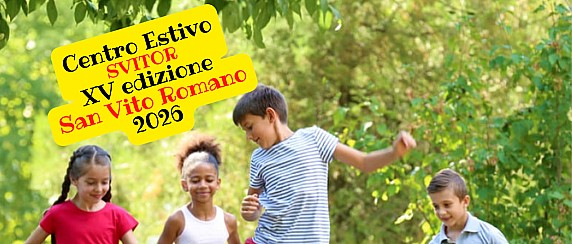 Centri Estivi in partenza dal 29 giugno 2026.