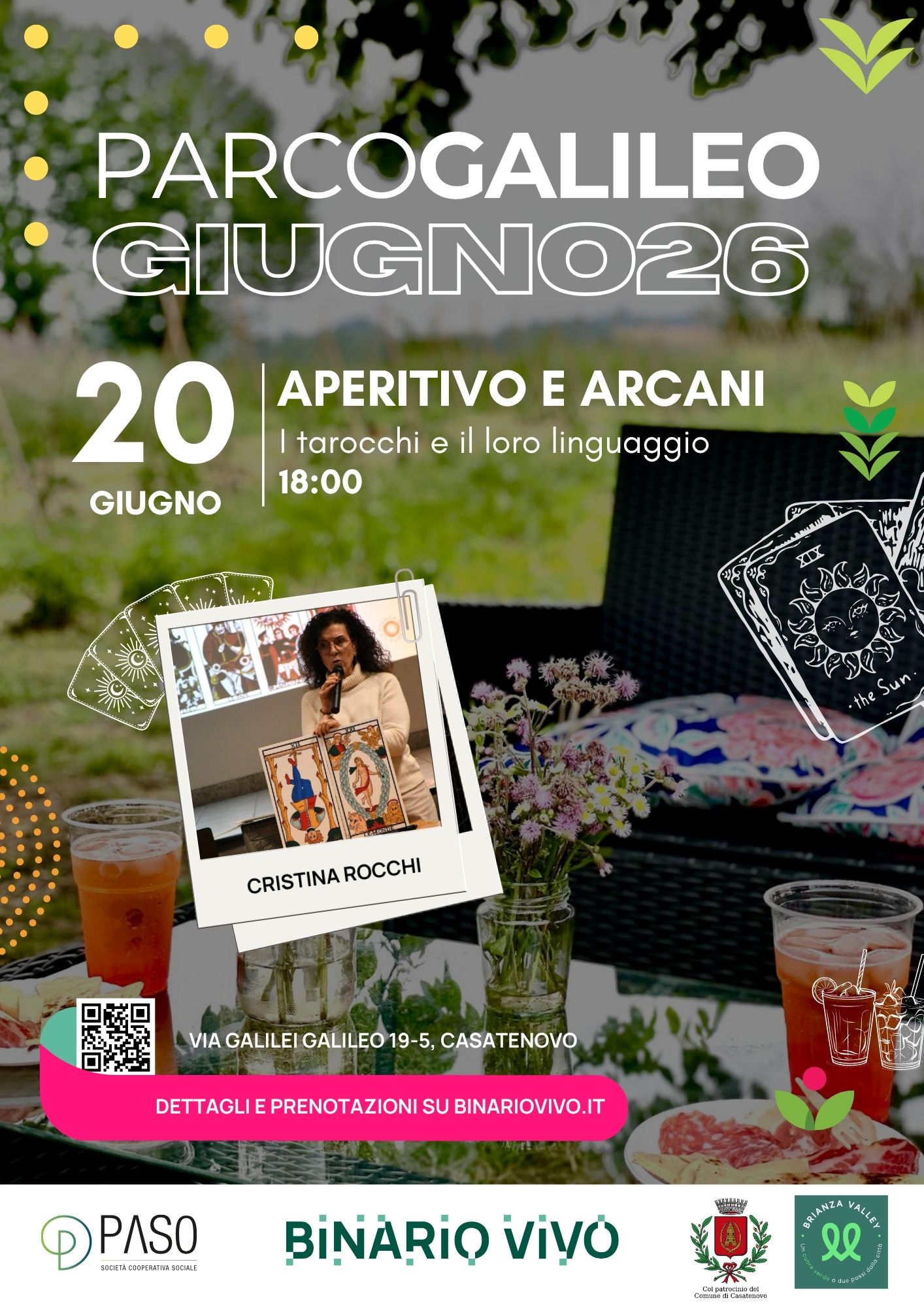 Parco GALILEO Paso 20 giugno Tarocchi