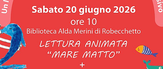 Un libro per Amico - sabato 20 giugno 2026 alle 10.00 in biblioteca Alda Merini via Novara 11