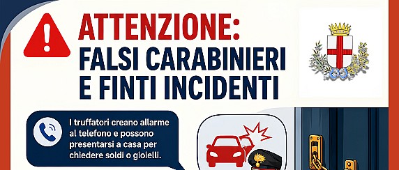 ATTENZIONE ALLE TRUFFE AGLI ANZIANI