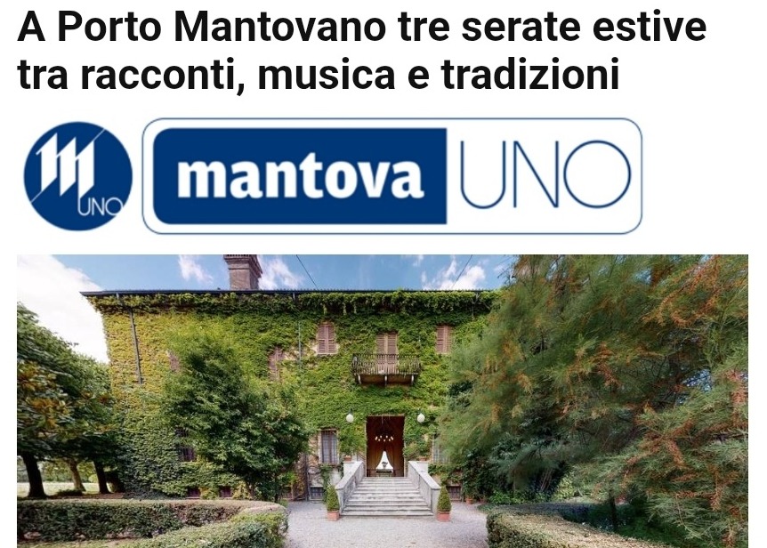 A Porto Mantovano tre serate estive tra racconti, musica e tradizioni