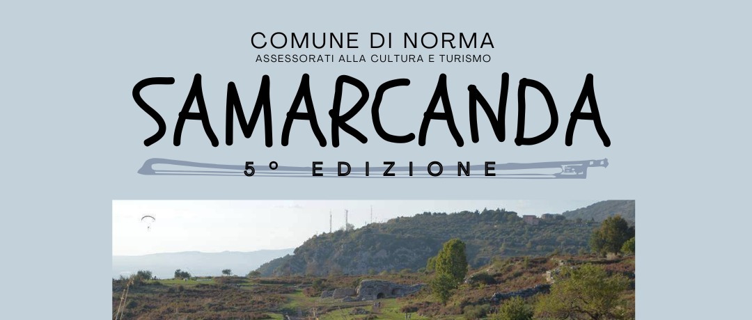SAMARCANDA 2026 - V° EDIZIONE