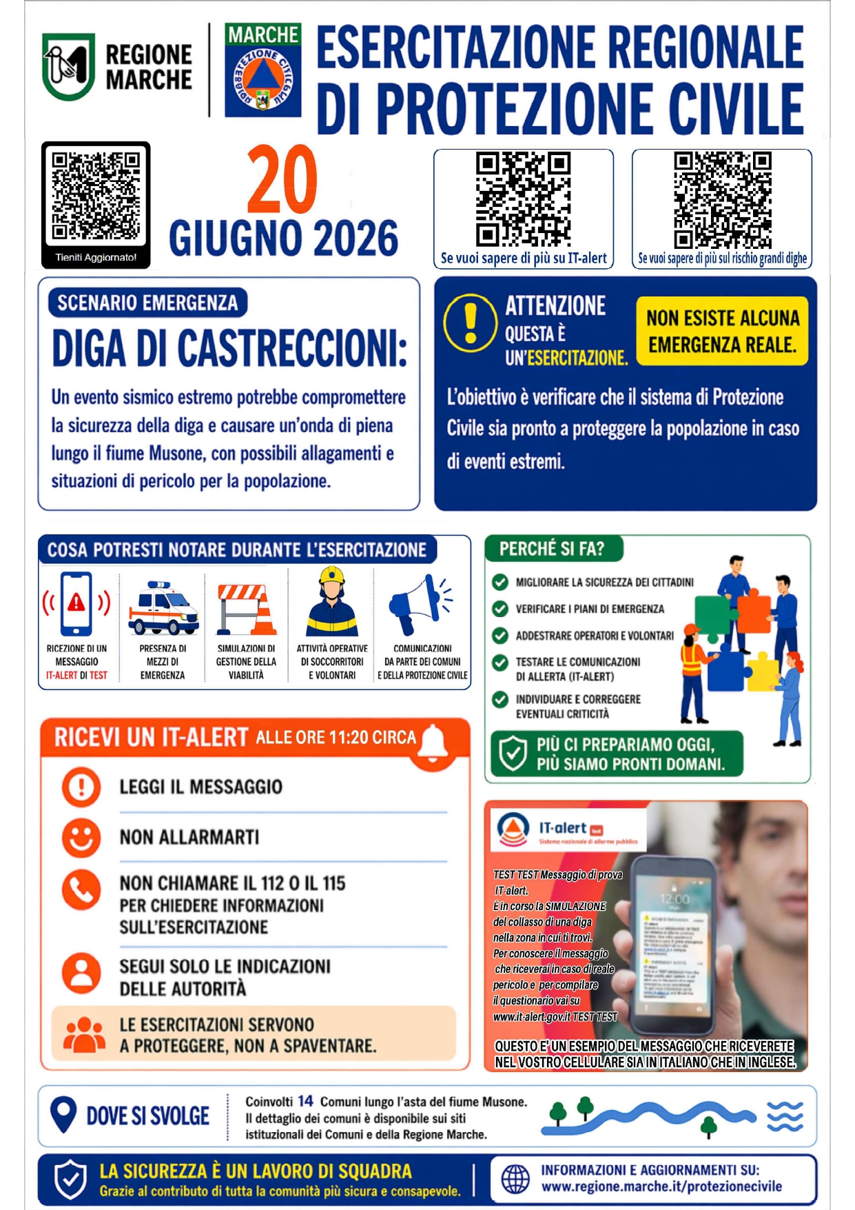 Esercitazione protezione civile