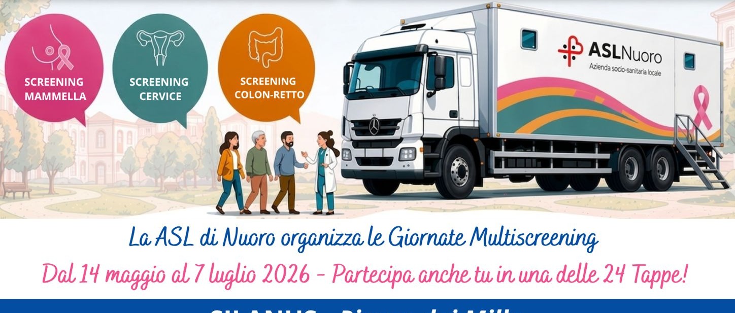 Tour della Salute on the road: a Silanus due giornate multiscreening