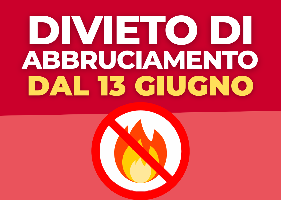 DIVIETO DI ABBRUCIAMENTO
