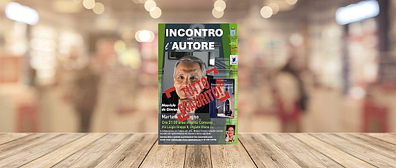 Incontro con l’autore - Maurizio De Giovanni *TUTTO ESAURITO*