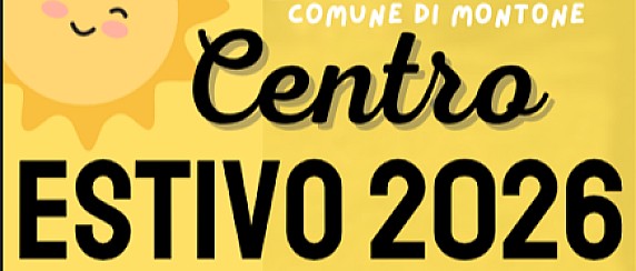 Centro Estivo Comunale Di Montone dal 06 al 31 luglio 2026