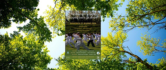 Incontro di Tai Chi "Muoviti come le foglie. Respira come gli alberi."
