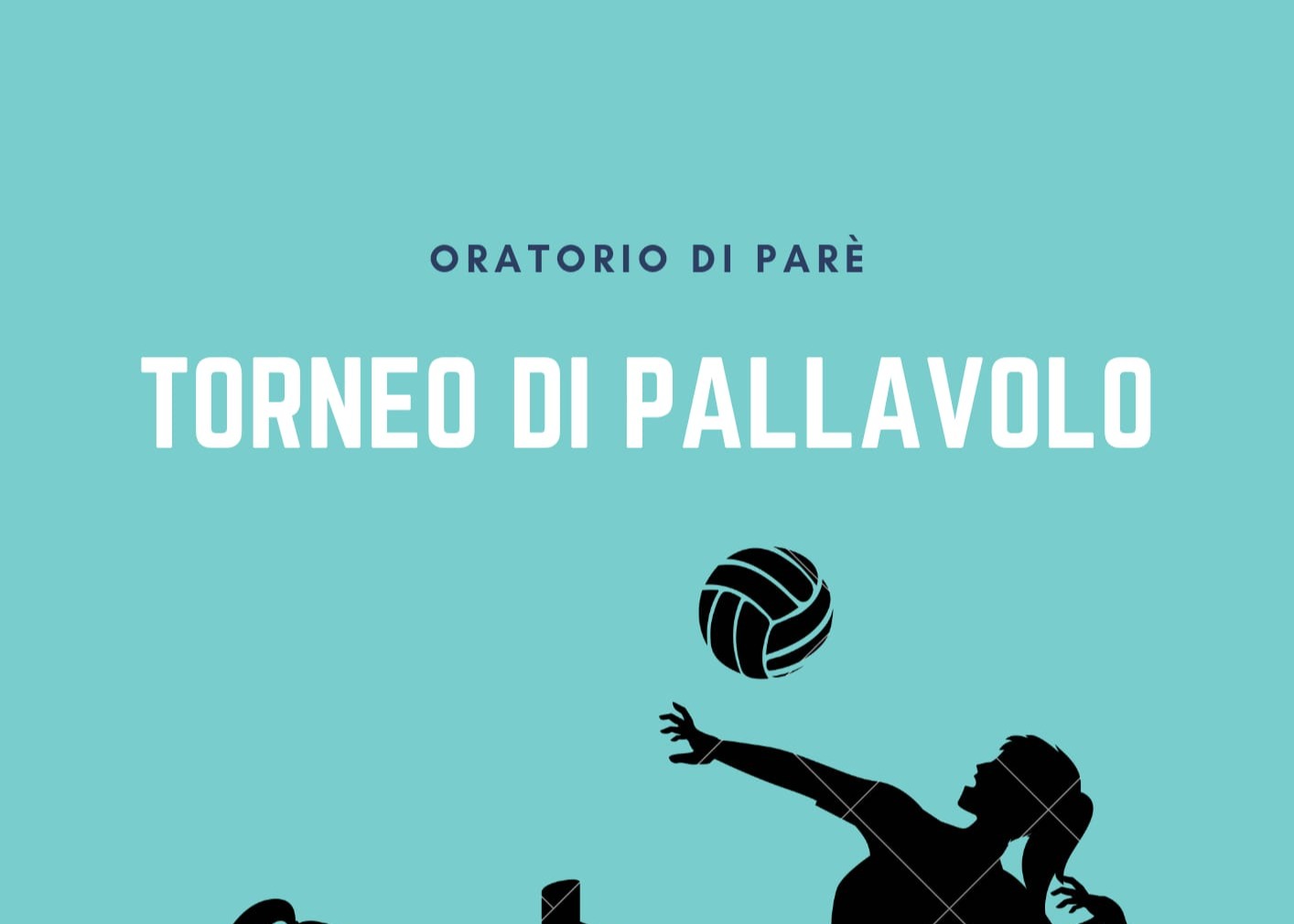 TORNEO DI PALLAVOLO -  30 GIUGNO e 1 e 2 LUGLIO - ORATORIO DI PARE'
