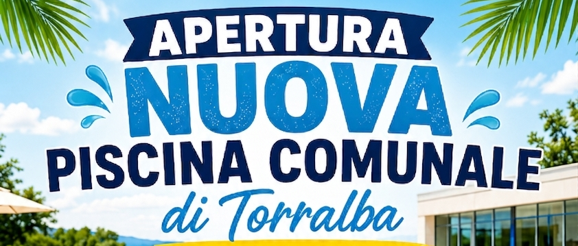 NUOVA PISCINA COMUNALE ESTATE 2026