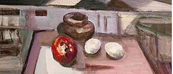 Transizioni geometriche e oltre… - Mostra di pittura di Alberto Bonera
