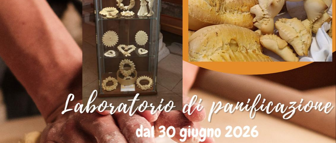 Laboratorio di panificazione tradizione e laboratorio di ricamo