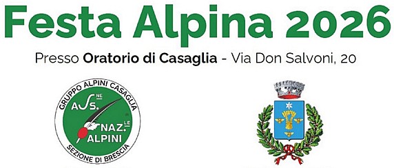 Festa Alpina 2026 all'Oratorio di Casaglia