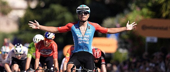 Passaggio VI Tappa Giro D'Italia Next-Gen a San Vito Romano