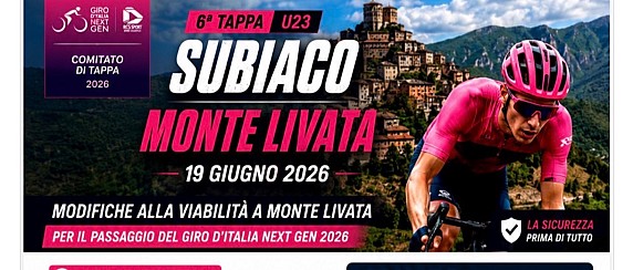 🚲 𝐆𝐢𝐫𝐨 𝐝'𝐈𝐭𝐚𝐥𝐢𝐚 𝐍𝐞𝐱𝐭 𝐆𝐞𝐧 𝟐𝟎𝟐𝟔: 𝐦𝐨𝐝𝐢𝐟𝐢𝐜𝐡𝐞 𝐚𝐥𝐥𝐚 𝐯𝐢𝐚𝐛𝐢𝐥𝐢𝐭𝐚̀ 𝐚 𝐌𝐨𝐧𝐭𝐞 𝐋𝐢𝐯𝐚𝐭𝐚