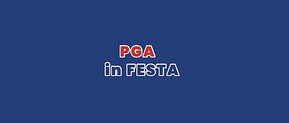 PGA in festa