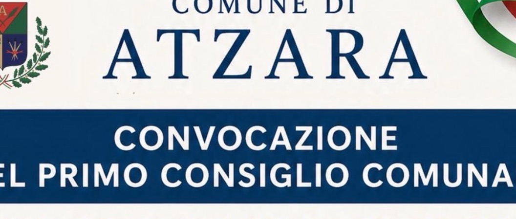 Al via la nuova amministrazione. Il 22 giugno l’insediamento alle ore 19.