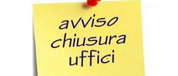 Chiusura degli uffici comunali