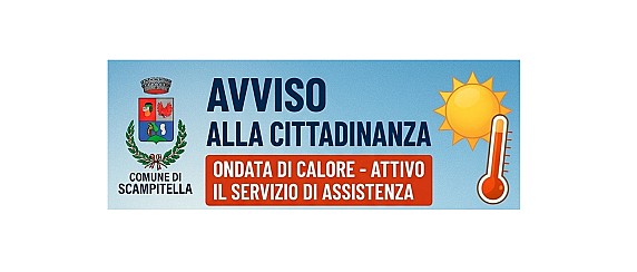 ONDATA DI CALORE: ATTIVO IL SERVIZIO DI ASSISTENZA A SCAMPITELLA
