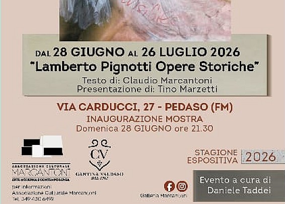Lamberto Pignotti Opere Storiche