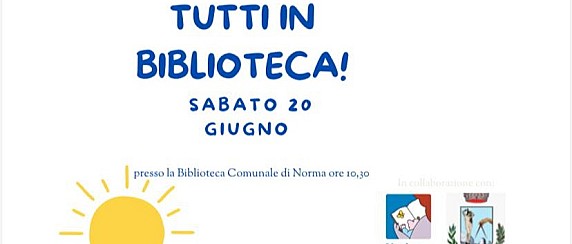 [SETTIMANA DELLA CULTURA 2026] Tutti in biblioteca!