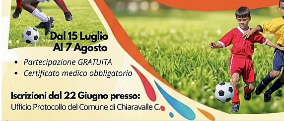 MUDOLO DI ISCRIZIONE CENTRO ESTIVO "Sport per tutti"