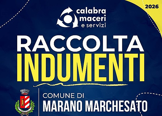 raccolta indumenti in Piazza Conforti il 24.06.2026 ore 8.00 - 14.30