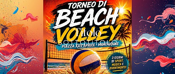 Torneo di Beach Volley in Piazza XXV Aprile