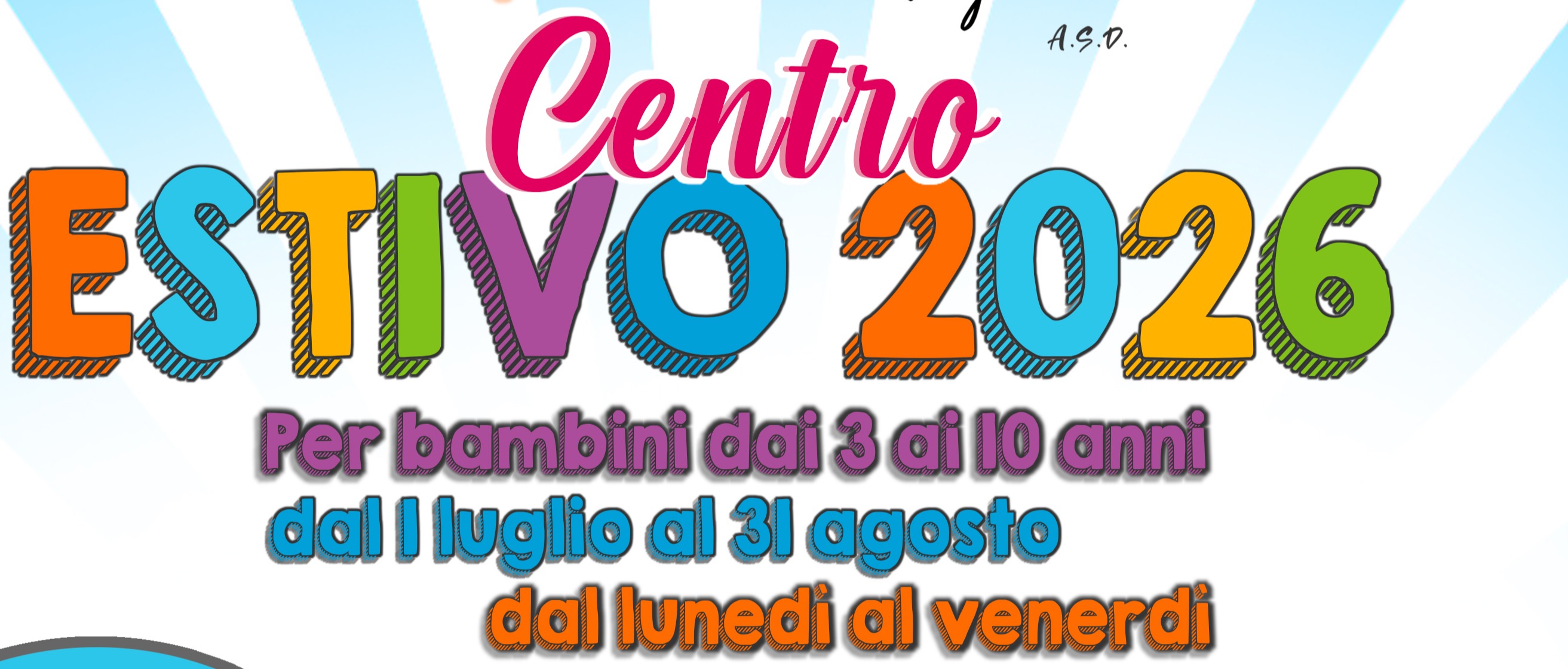 Avviso pubblico per l'iscrizione al Centro Estivo 2026 del Comune di Magliano de' Marsi