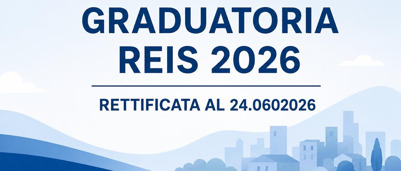 GRADUATORIA REIS RETTIFICATA