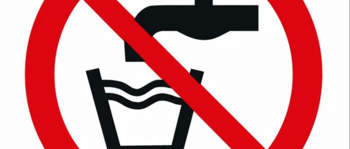 Divieto di utilizzo dell'acqua potabile per scopi alimentari in f.i. condominio c/da Fiumali