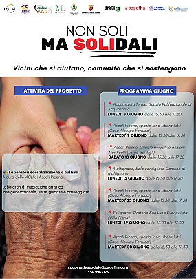 NON SOLI MA SOLIDALI