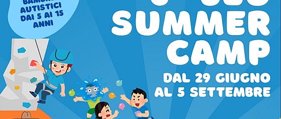 Avviso pubblico per l'acquisizione di manifestazioni di interesse finalizzate alla partecipazione al centro estivo "Blu Summer Camp" rivolto a minori con disturbo dello spettro autistico.