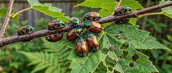 Misure di lotta contro la 'Popillia Japonica'