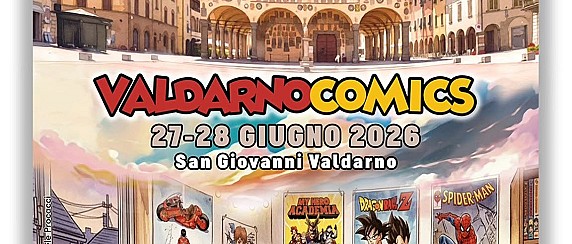 San Giovanni apre il Valdarno Comics: venerdì 26 alle 21.30 inaugurazione della mostra di Daniele Procacci
