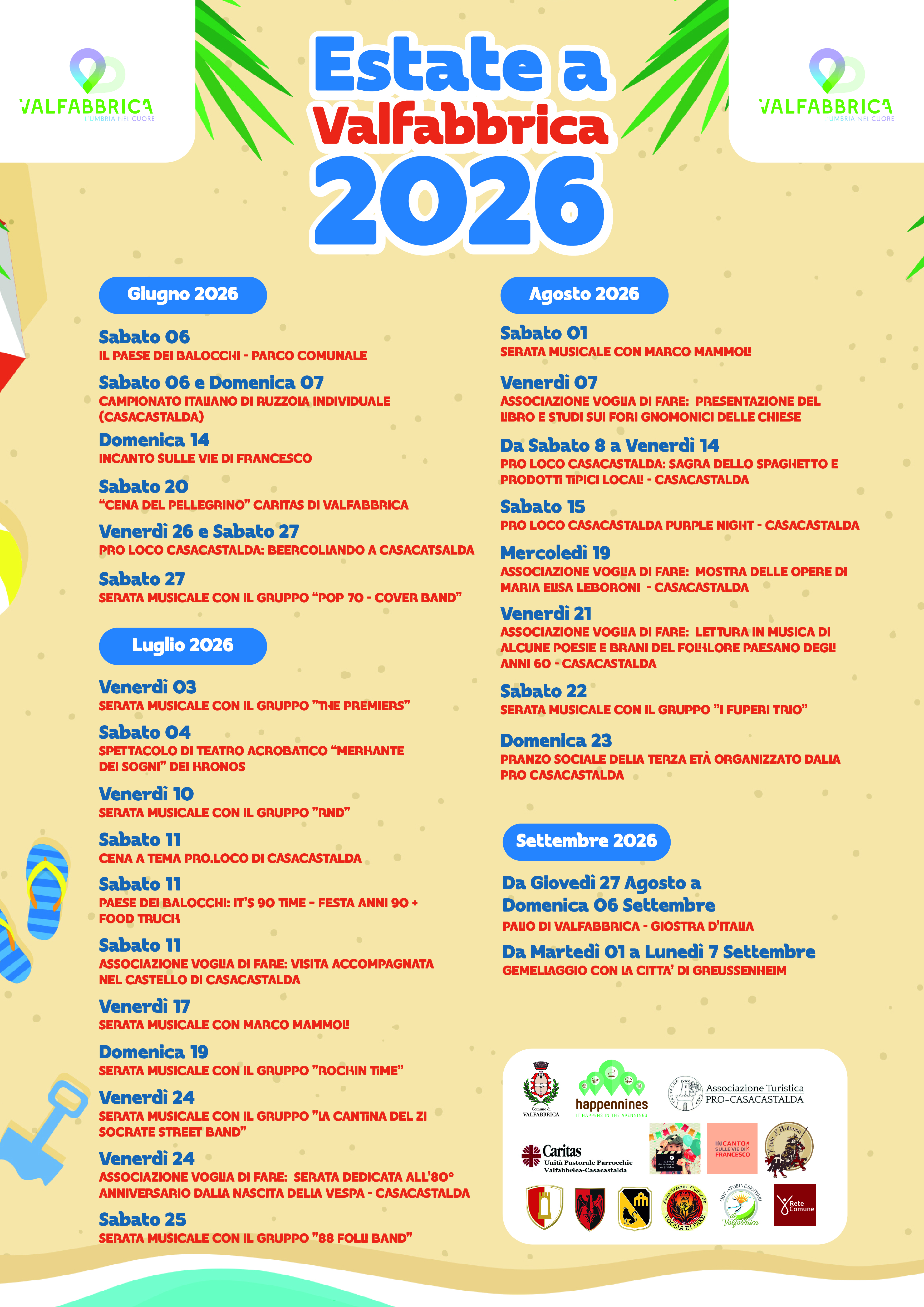 ESTATE VALFABBRICA 2026