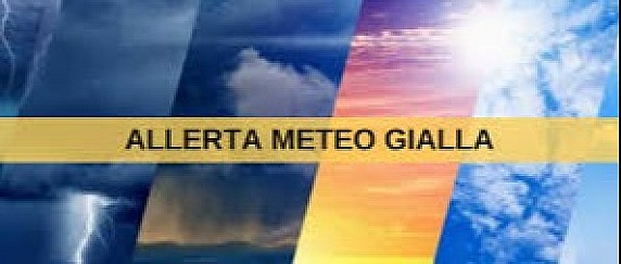 AVVISO DI CRITICITÀ PER RISCHIO IDROGEOLOGICO PER TEMPORALI- codice GIALLO (criticità ORDINARIA)