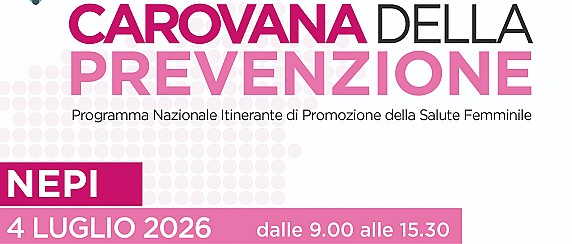 Carovana della Prevenzione 4 luglio 2026 Visite ed esami diagnostici gratuiti per la prevenzione dei tumori del seno